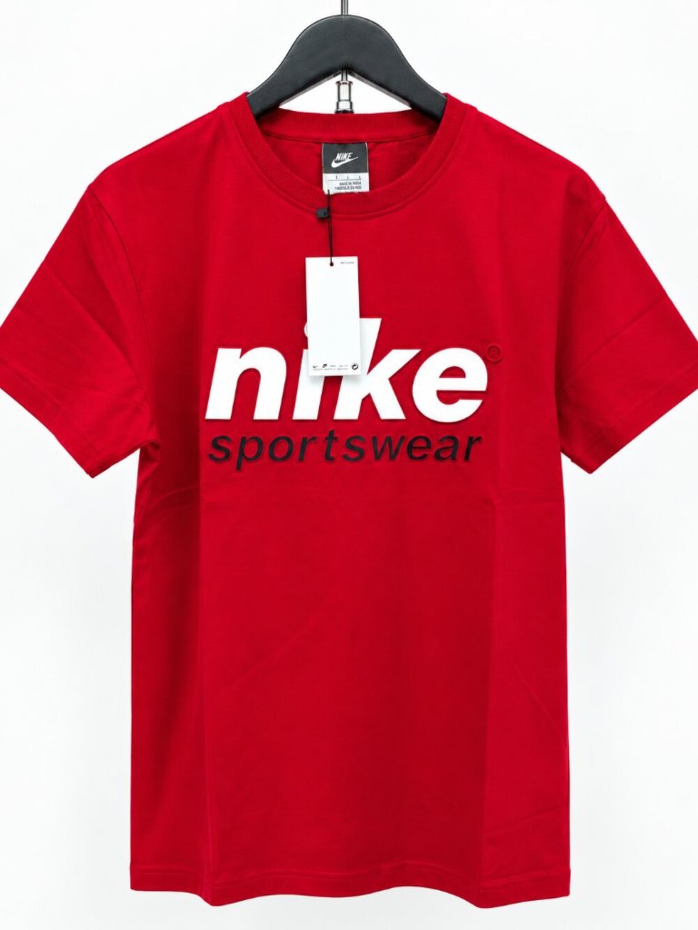 Nike Sportswear Men's Red Graphic Logo T-Shirt | Size L | NWT